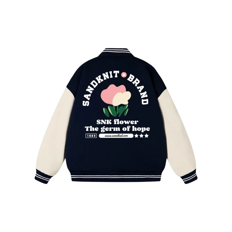 SandKnit Baseball Jacket Unisex-13