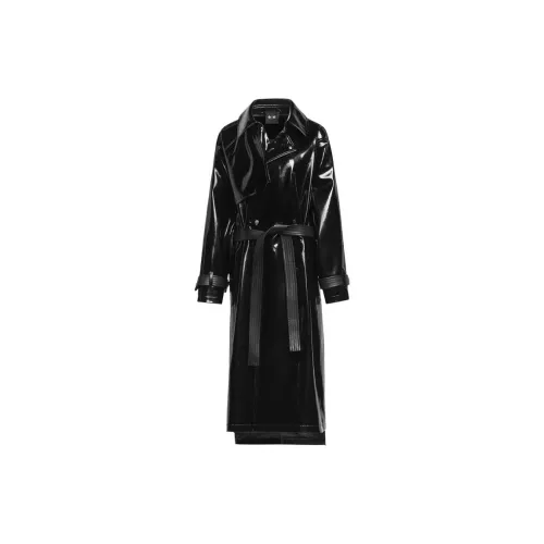 Adidas IVY PARK Trench Coats Unisex Black