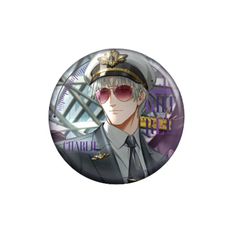 The Love Of Light And Night Osborn Evan Sariel Jesse Charlie Su Tinplate Badge Fourth Edition IP Merch-5