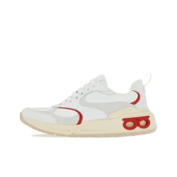 FERRAGAMO Abrasion Resistant Low Top Casual Shoes Women's White