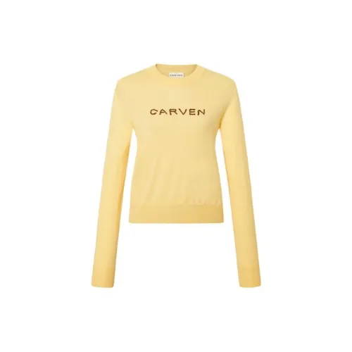 Carven Sweaters Women's Lemon