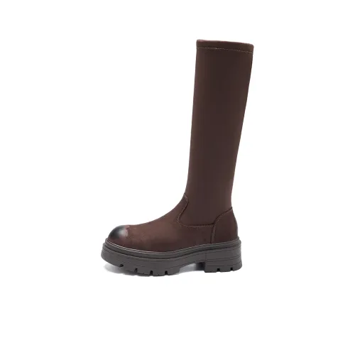 BAIJIHONG Knee-high Boots Women's