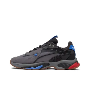 PUMA Rs Connect Slip Resistant Low Top Casual Shoes Men's Black Gray Color