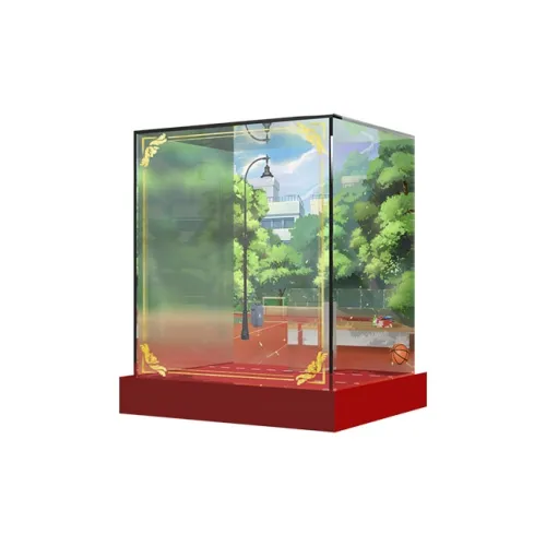 QI GU LI HD Transparent Theme Display Case Compatible With Sega PM Unreliable Aperlei Reina Aharen Model Accessories