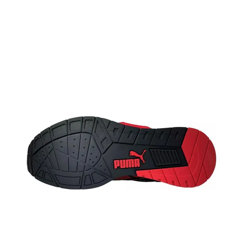PUMA Mirage Anti Slip Wear Resistant Low Top Casual Shoes Men's Red Black-4