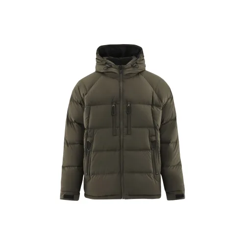 CAT Down Jackets Men Dark Green