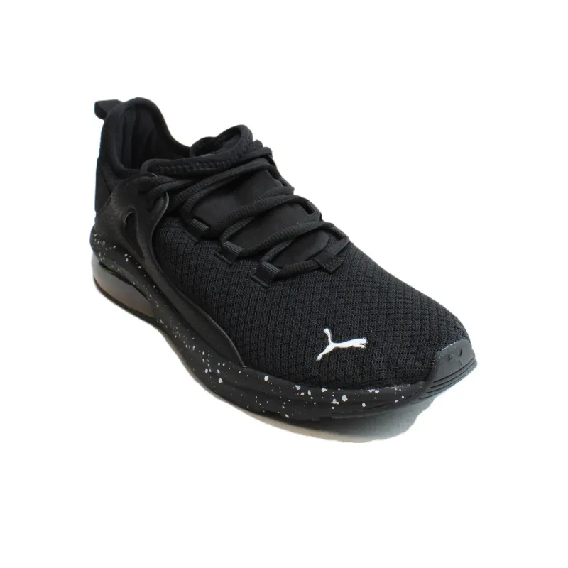 PUMA Electron 2.0 Slip Resistant Mid Top Running Shoes Men's Black-1