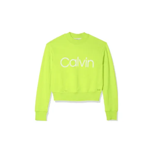 Calvin Klein Sweatshirts Women's Green