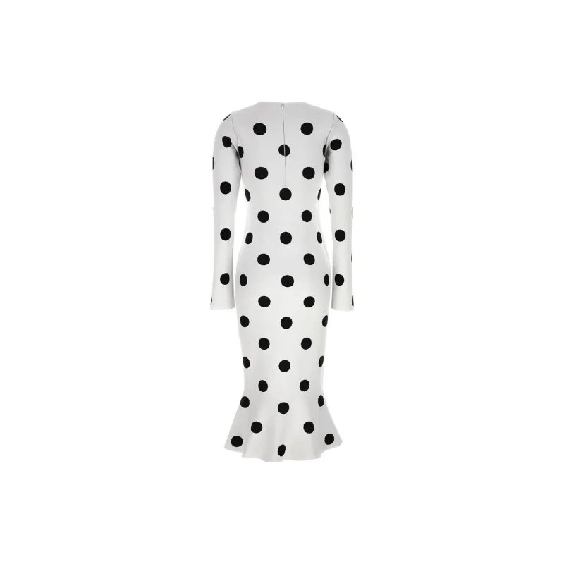 MARNI Polka Dot Knitted Dress-1