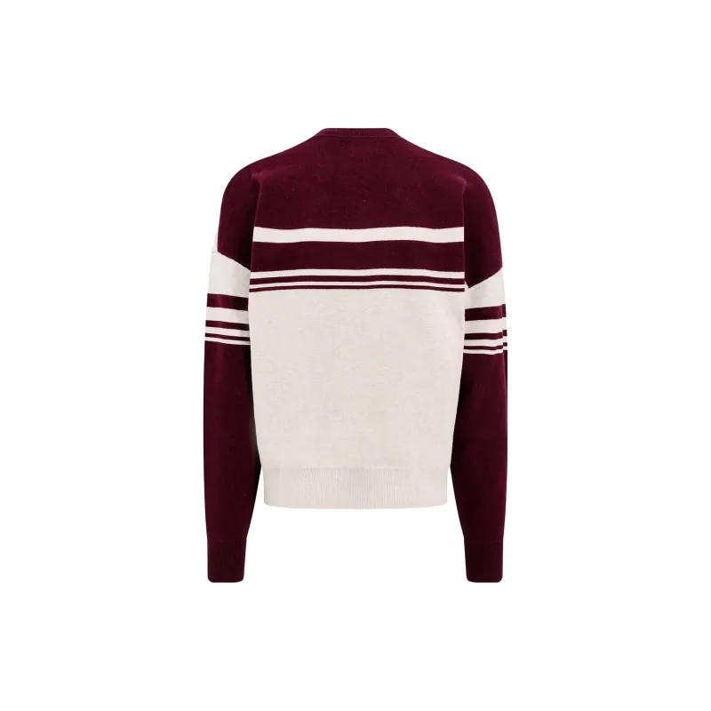 ISABEL MARANT Logo Intarsia Knit Crewneck Jumper-1