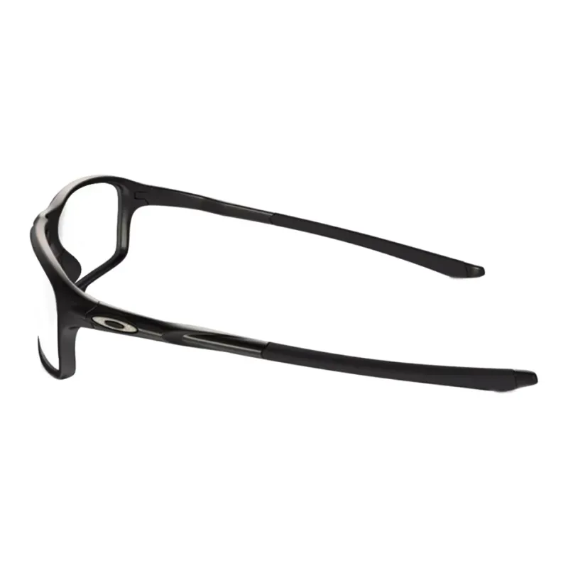 Oakley TR/Memory Plastic Irregular Shape Eyeglass Frames Unisex Black-2