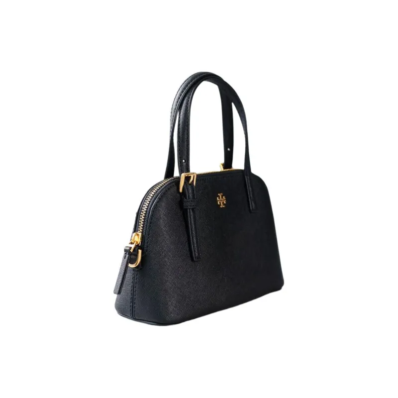 TORY BURCH Emerson Leather Dome Bag One Shoulder Handbag Women's Black-2