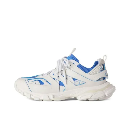 Balenciaga Casual Shoes Men Low-Top Blue/White