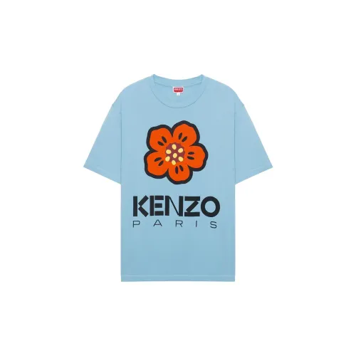 KENZO Boke Flower Series T-Shirts Men Blue