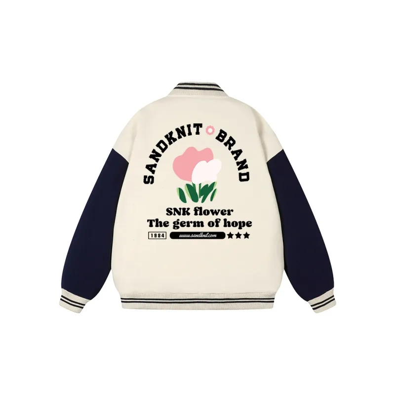 SandKnit Baseball Jacket Unisex-10