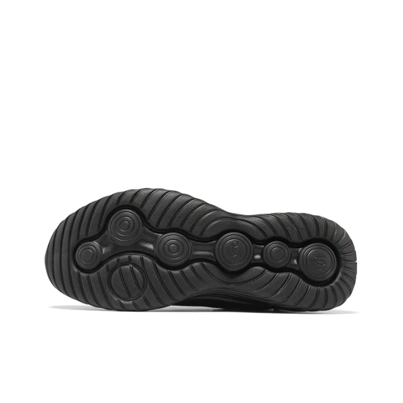 361° Slip Resistant Lightweight Warm Low Top Running Shoes Men's Obsidian Black-2