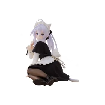 TAITO Witch's Journey Elaina Cat Eared Maid Desktop Bonus Gifts 13cm