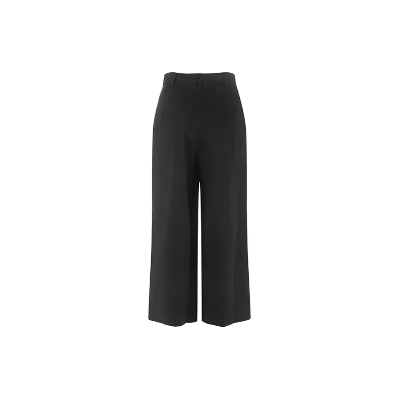 MaxMara Studio Casual Pants Women's Black-1
