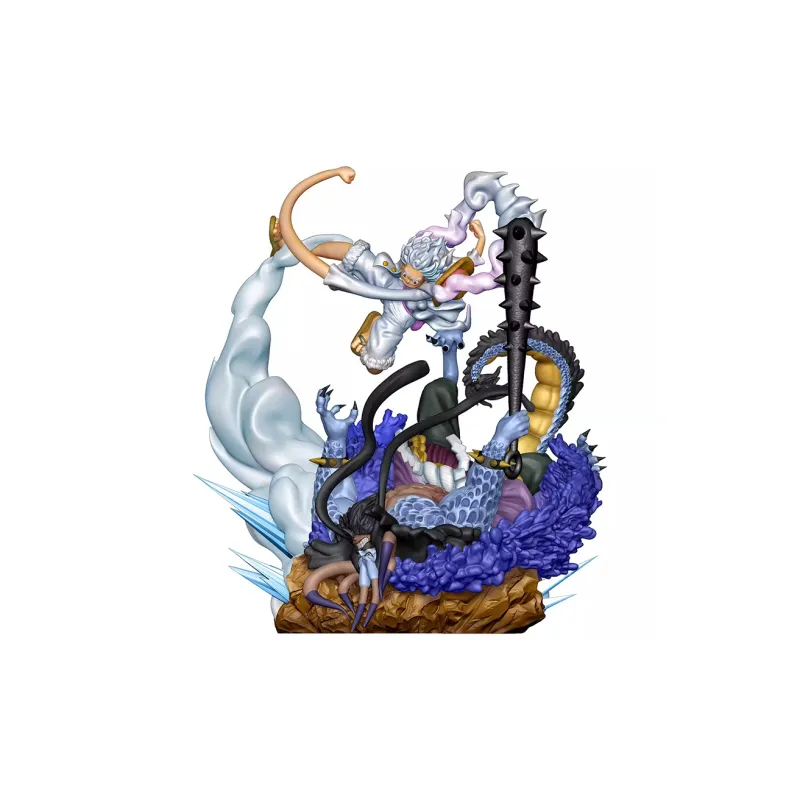 MegaHouse Log Box Re Birth One Piece Nika Form Of Luffy 5th Setting Special Edition Bonus Gifts 21.5cm-2