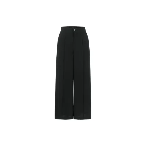 JZ. ANNAKRO Casual Pants Women's Plain Black