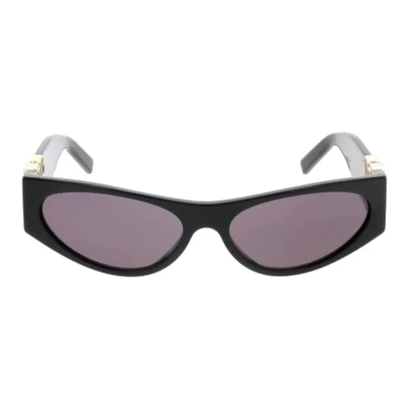 GIVENCHY Acetate Irregular Shape Sunglasses Unisex Black-0