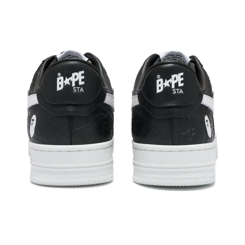BAPE A BATHING APE Bape Sta Low #3 Line Camo Black-4