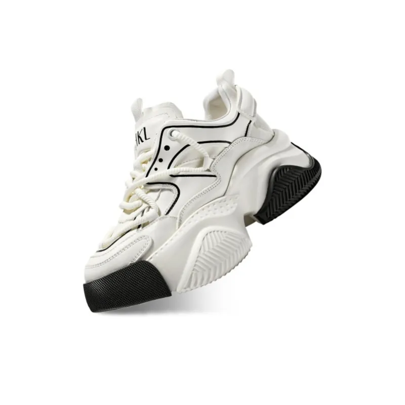 CHERYKALLY Height Increasing Low-Top Chunky Sneakers Women's 6.5cm-1
