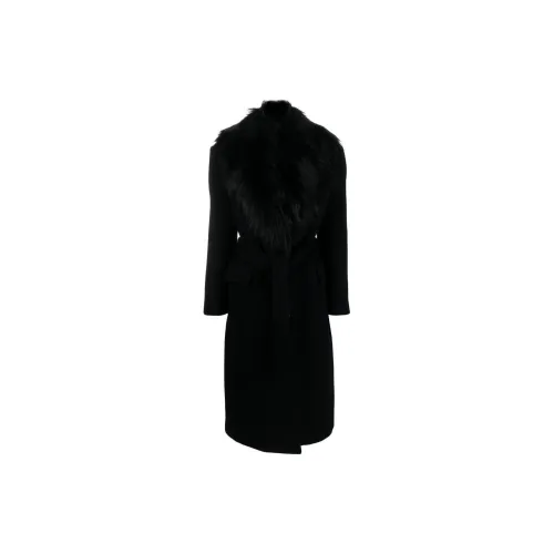 PINKO Coats Women's Black