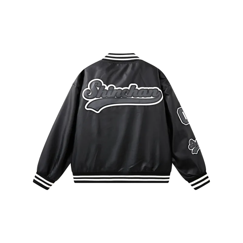 SHINCHAN Baseball Jacket Coat Unisex-1