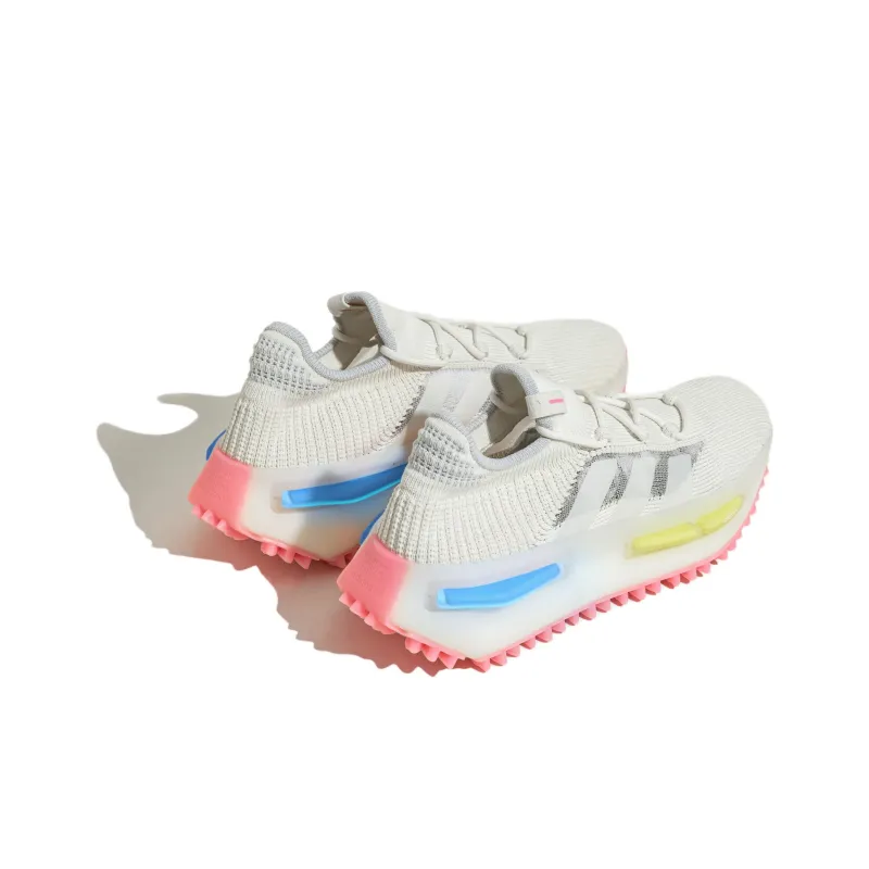 Adidas Originals NMD S1 Wear resistant And Lightweight Low Top Casual Shoes Unisex Beige-3