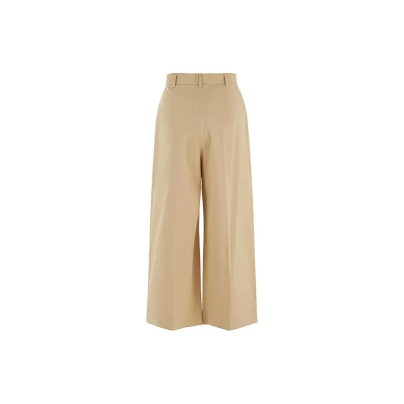 MaxMara Studio Casual Pants Women's Khaki-1