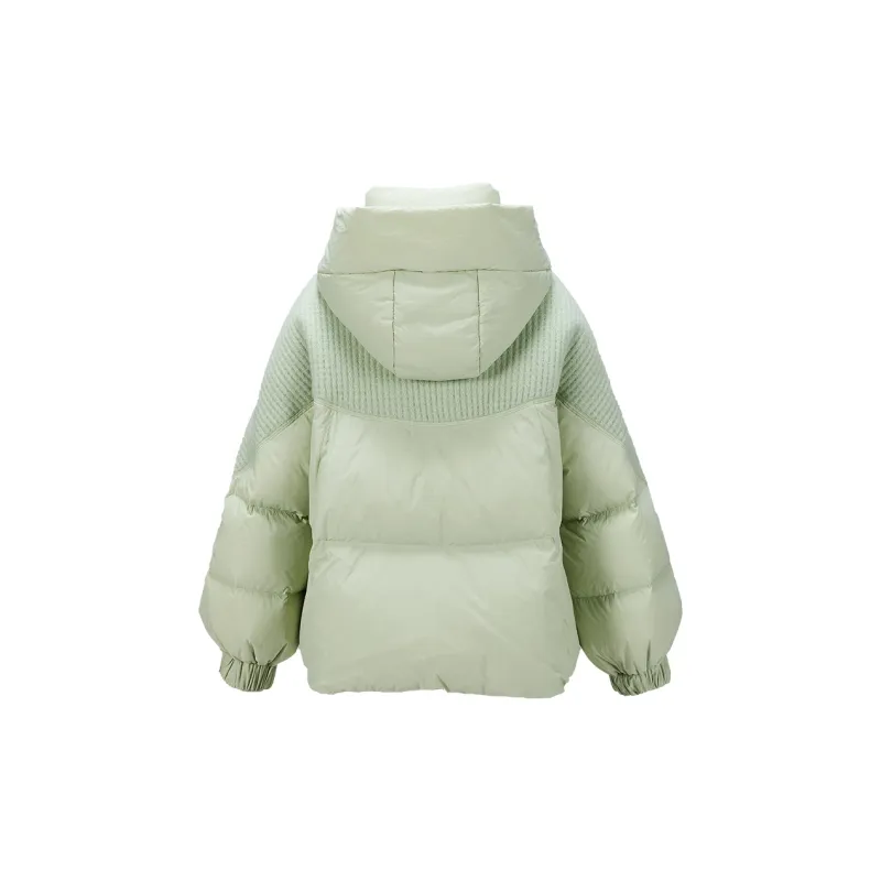 XIANGYING Down Jacket Women's Fruit Green-1