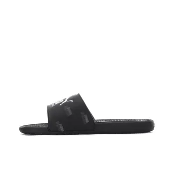 PUMA Cool Cat 2.0 Rubber Sole Quiet Slide Slippers Men's Black