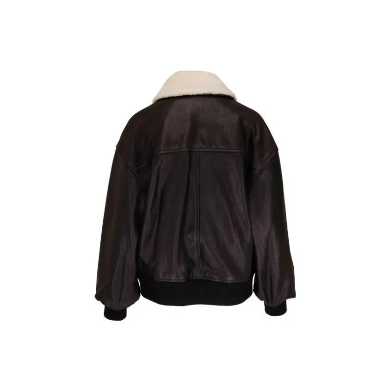 KHAITE Shellar Jacket 'Classic Brown'-1