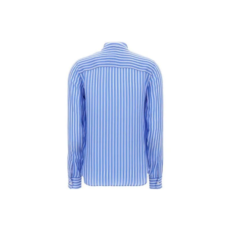 MICHAEL KORS Striped Long Sleeved Top-1