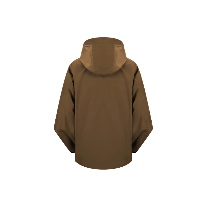 KOUEMGI Lace-Up Waterproof And Windproof Windbreaker Jacket Unisex-11