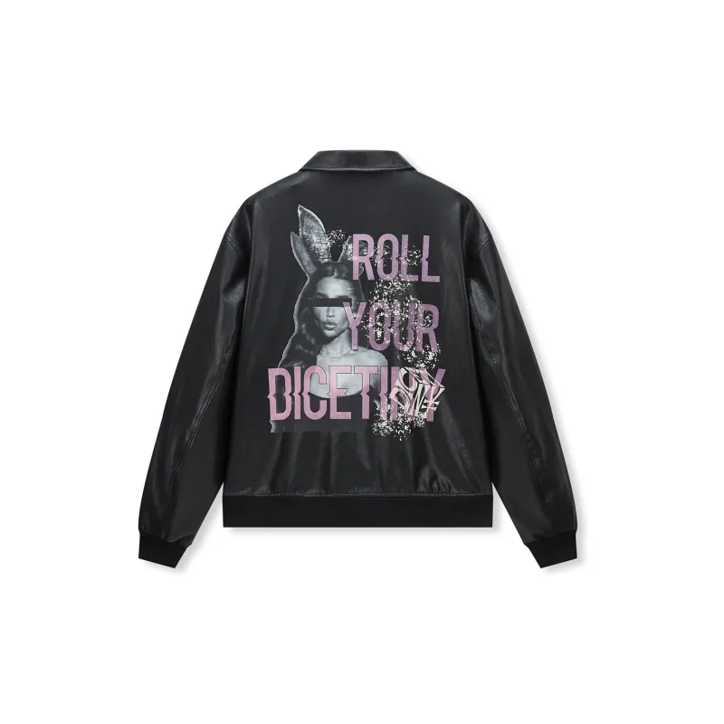 DICETINY Jackets Unisex Black-1