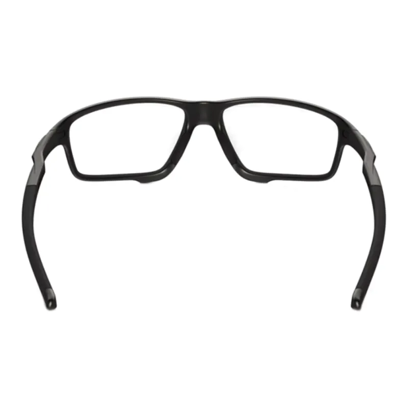Oakley TR/Memory Plastic Irregular Shape Eyeglass Frames Unisex Black-3