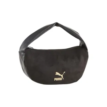 PUMA Polyester Casual Storage Bag Portable Crossbody Bag Shoulder Bag Women's Black