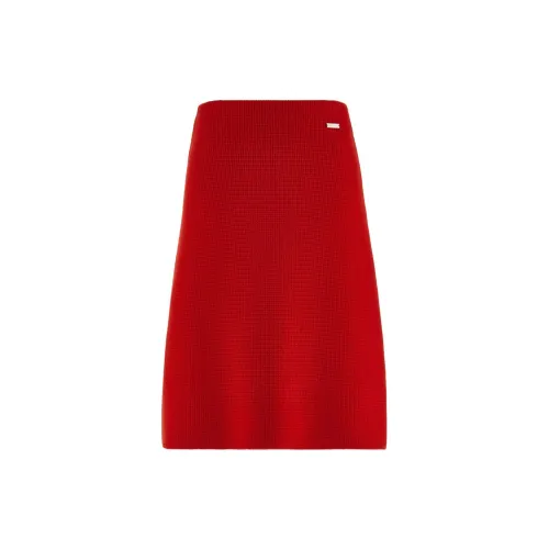 Ferragamo Casual Long Skirts Women's Red