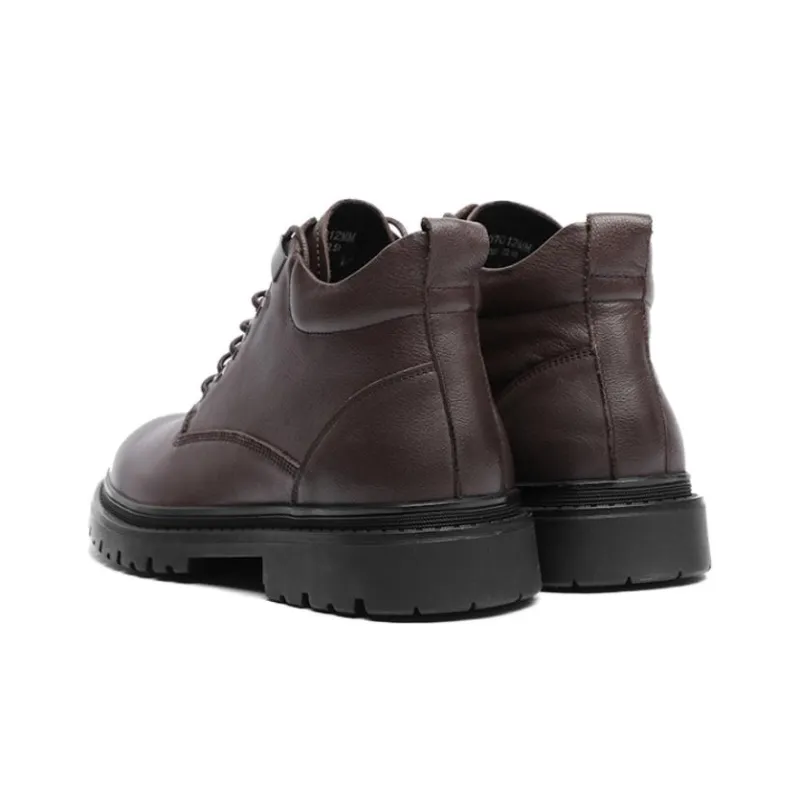 VOLO Work Boots Men Mid Top Black-20