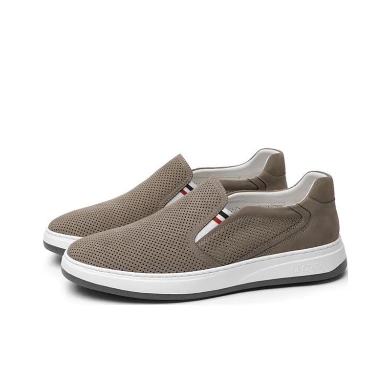 CROWN Casual Shoes Men's Light Brown-2
