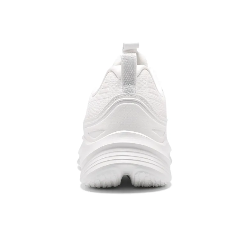 XTEP Cushioning Slip Resistant And Abrasion Resistant Low Top Running Shoes Men's Sail White-2