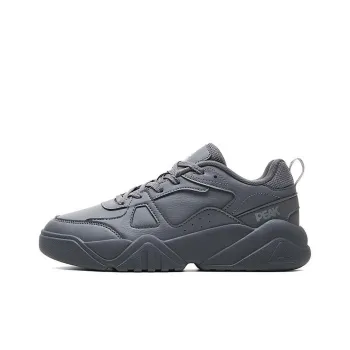 PEAK Cushioning, Wear Resistant Low Top Chunky Sneakers Women's Paloma Gray