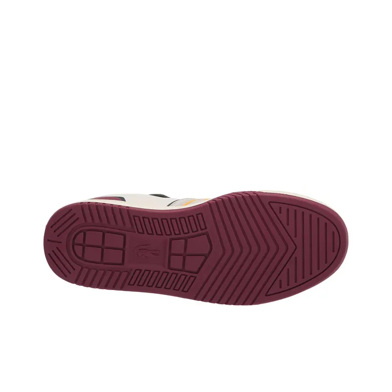 LACOSTE Low Top Skateboard Shoes Men's Beige-4
