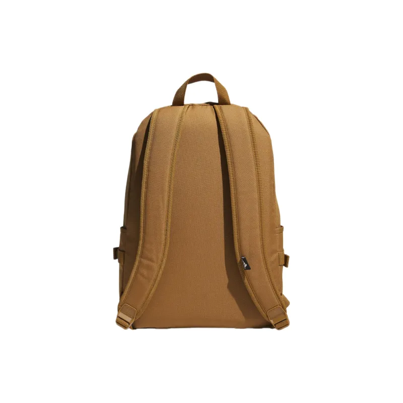 Adidas Recycled Material Polyester Backpack Regular Unisex Bronze Strata-2