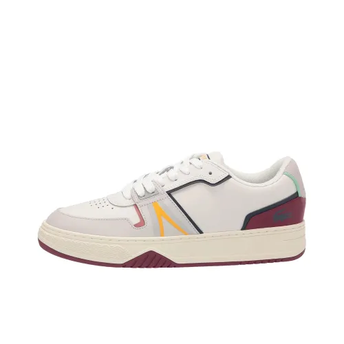 LACOSTE Skateboard Shoes Men Low-Top Beige