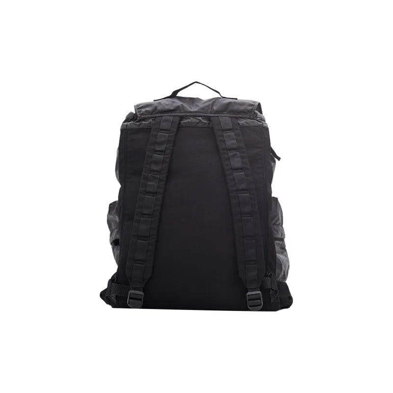 STONE ISLAND Cotton Backpack Regular Men's Black-2