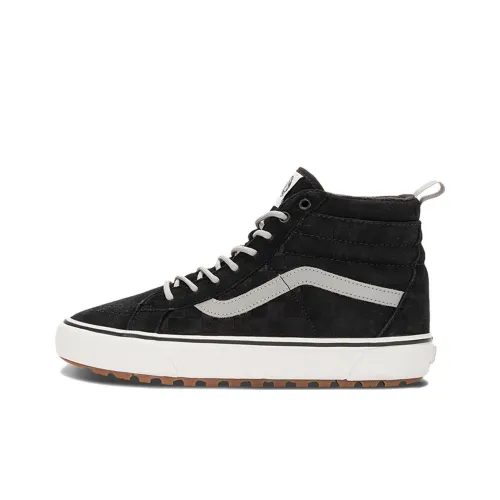 Vans SK8 Skateboard Shoes Unisex High-Top Black Gray