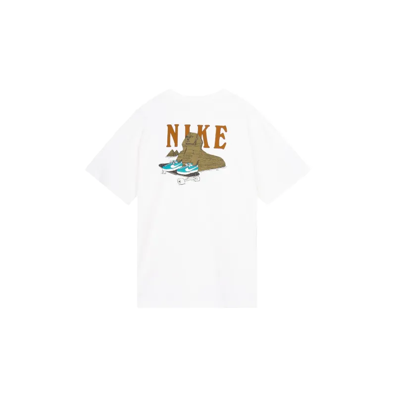Nike T Shirts Men White-1